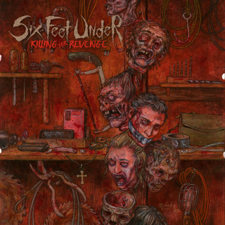 Six Feet Under - Killing For Revenge album cover