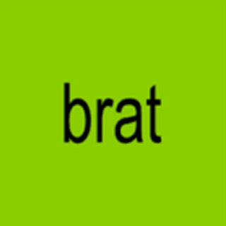 Charli XCX - BRAT album cover