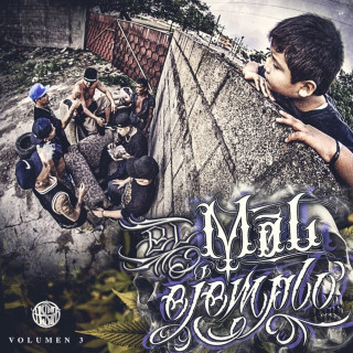 La Santa Grifa - Mal Ejemplo, Vol. 3 album cover