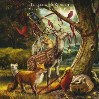 Loreena McKennitt - A Midwinter Night's Dream album cover