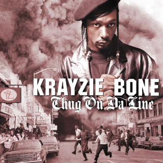 Krayzie Bone - Thug On Da Line album cover