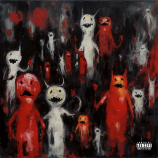 Joey Trap - ALL MY FRIENDS TAKE ACID album cover