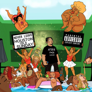 BeatKing - Never Leave Houston On A Sunday mixtape cover