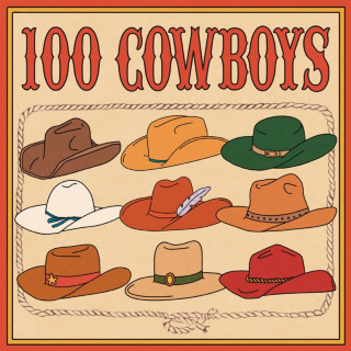 Carter Vail - 100 Cowboys EP cover