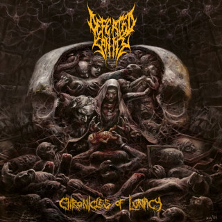 Defeated Sanity - Chronicles Of Lunacy album cover