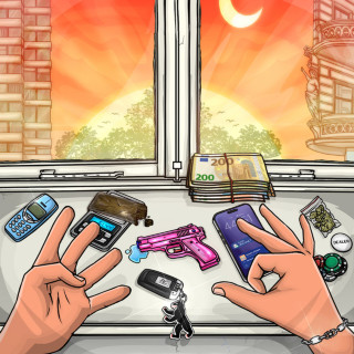 TM, Ezco 44 & Endzone - Abchecks & Sunsets album cover