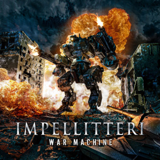 Impellitteri - War Machine album cover