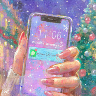 Dept - Christmas Text single cover