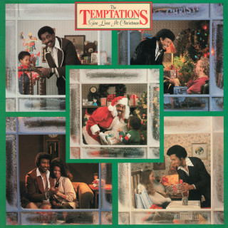 The Temptations - Give Love At Christmas album cover