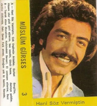 Müslüm Gürses - Müslüm Gürses 3 - Hani Söz Vermiştin album cover