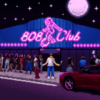 WIU - 808 CLUB mixtape cover