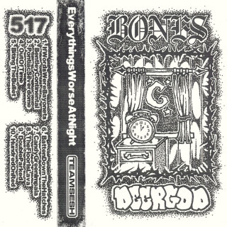 BONES & Deergod - EverythingIsWorseAtNight album cover