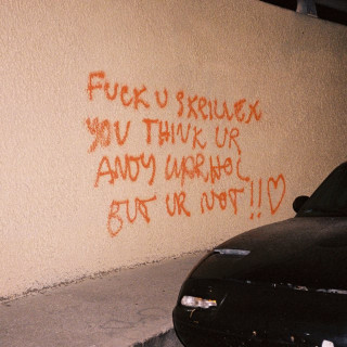 Skrillex - F*CK U SKRILLEX YOU THINK UR ANDY WARHOL BUT UR NOT!! <3 album cover