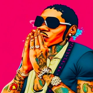 Vybz Kartel - Vybz Kartel Dancehall Hits album cover