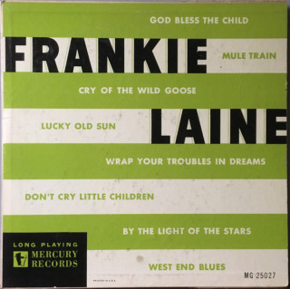 Frankie Laine - Frankie Laine (Don't Cry Little Children) album cover