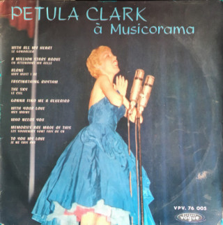 Petula Clark - Petula Clark À Musicorama album cover