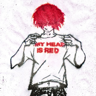 fleurnothappy & валюта скуратов - My Head Is Red EP cover