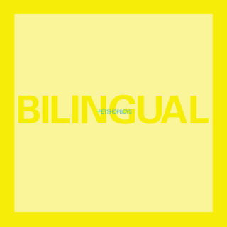 Pet Shop Boys - Bilingual album cover
