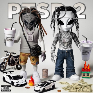 D-Block Europe - PTSD 2 mixtape cover