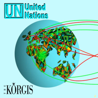 The Korgis - UN-United Nations BLUE album cover