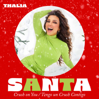 Thalía - SANTA single cover