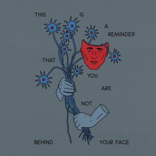 Mindchatter - This Is A Reminder That You Are Not Behind Your Face EP cover