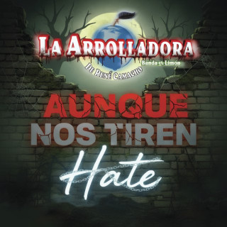 La Arrolladora Banda El Limón De Rene Camacho - Aunque Nos Tiren Hate album cover