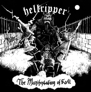 Hellripper - The Manifestation Of Evil EP cover