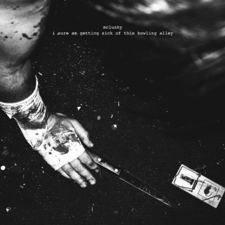 mclusky - i sure am getting sick of this bowling alley EP cover