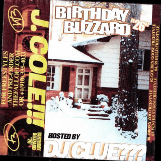 J. Cole - BIRTHDAY BLIZZARD '26 mixtape cover