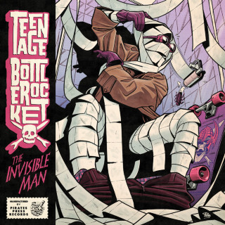 Teenage Bottlerocket - The Invisible Man EP cover