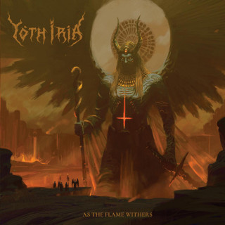 Yoth Iria - As The Flame Withers album cover