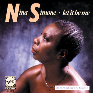 Nina Simone - Let It Be Me live album cover