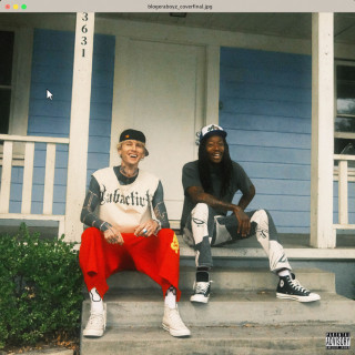 mgk & Wiz Khalifa - blog era boyz album cover