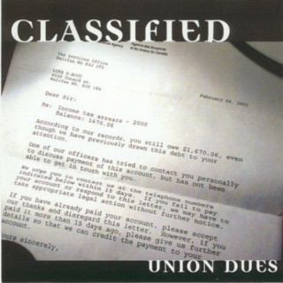 Classified - Union Dues album cover