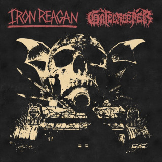 Iron Reagan - Iron Reagan / Gatecreeper split EP cover