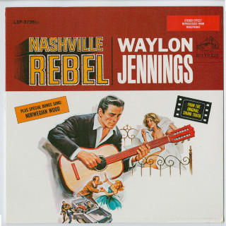 Waylon Jennings - Nashville Rebel soundtrack cover