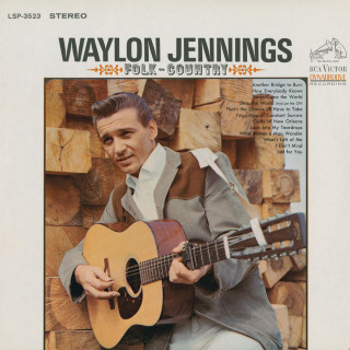 Waylon Jennings - Folk-Country album cover