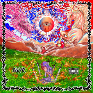 slayr - Half Blood (BloodLuxe) mixtape cover