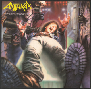 Anthrax - Spreading The Disease album cover