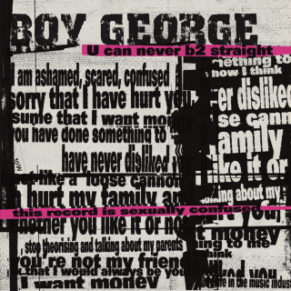 Boy George - U Can Never B 2 Straight album cover