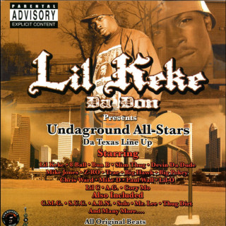 Lil' Keke - Undaground All-Stars: Da Texas Line Up album cover