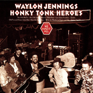 Waylon Jennings - Honky Tonk Heroes album cover