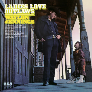 Waylon Jennings - Ladies Love Outlaws album cover