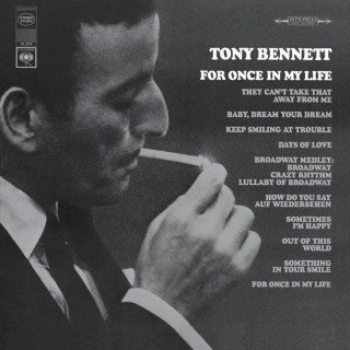 Tony Bennett - For Once In My Life album cover