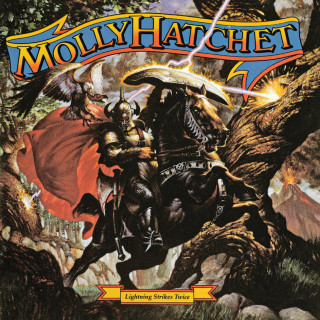 Molly Hatchet - Lightning Strikes Twice album cover