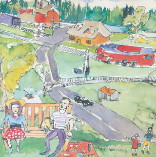 The Magnetic Fields - Distant Plastic Trees album cover