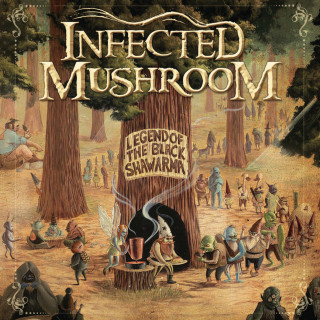 Infected Mushroom - Legend Of The Black Shawarma album cover