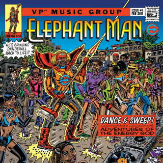 Elephant Man - Dance & Sweep! Adventures Of The Energy God album cover