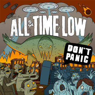 All Time Low - Don't Panic album cover